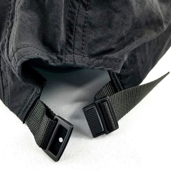 Supreme Diagonal Stripe Nylon Hat Black NEW - Picture 3 of 4